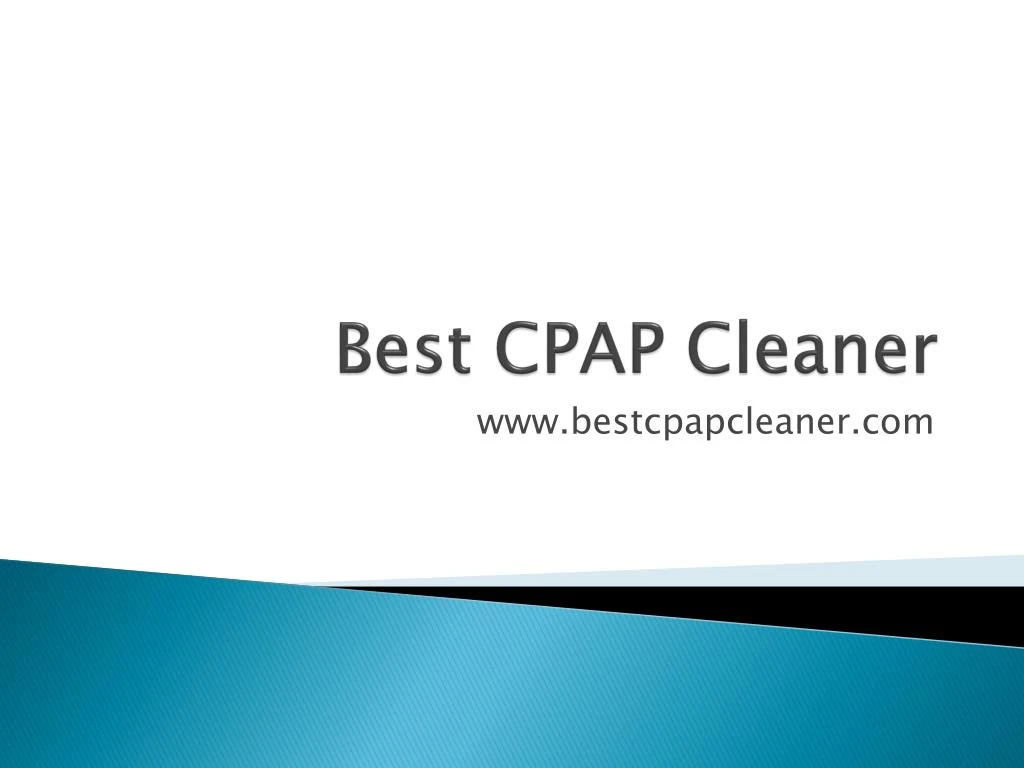best cpap cleaner