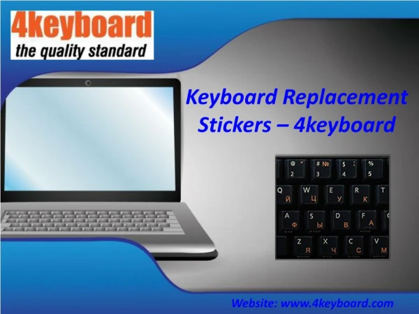 Keyboard Replacement Stickers – 4keyboard