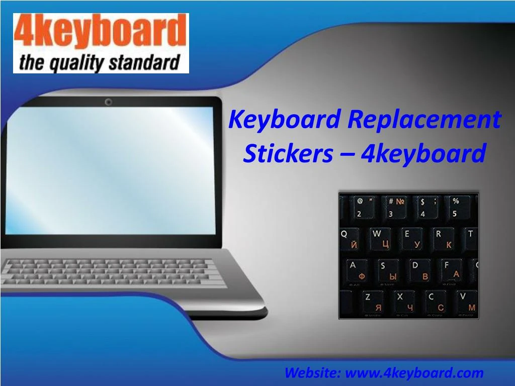 keyboard replacement stickers 4keyboard