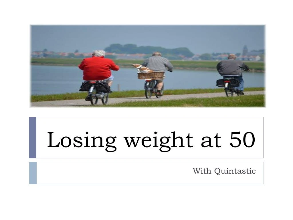 losing weight at 50