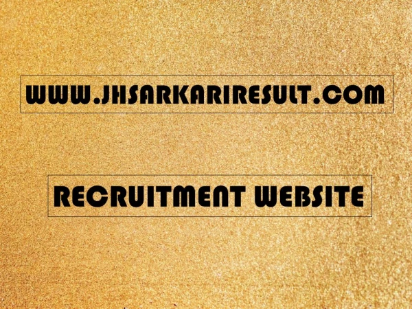 www jhsarkariresult com