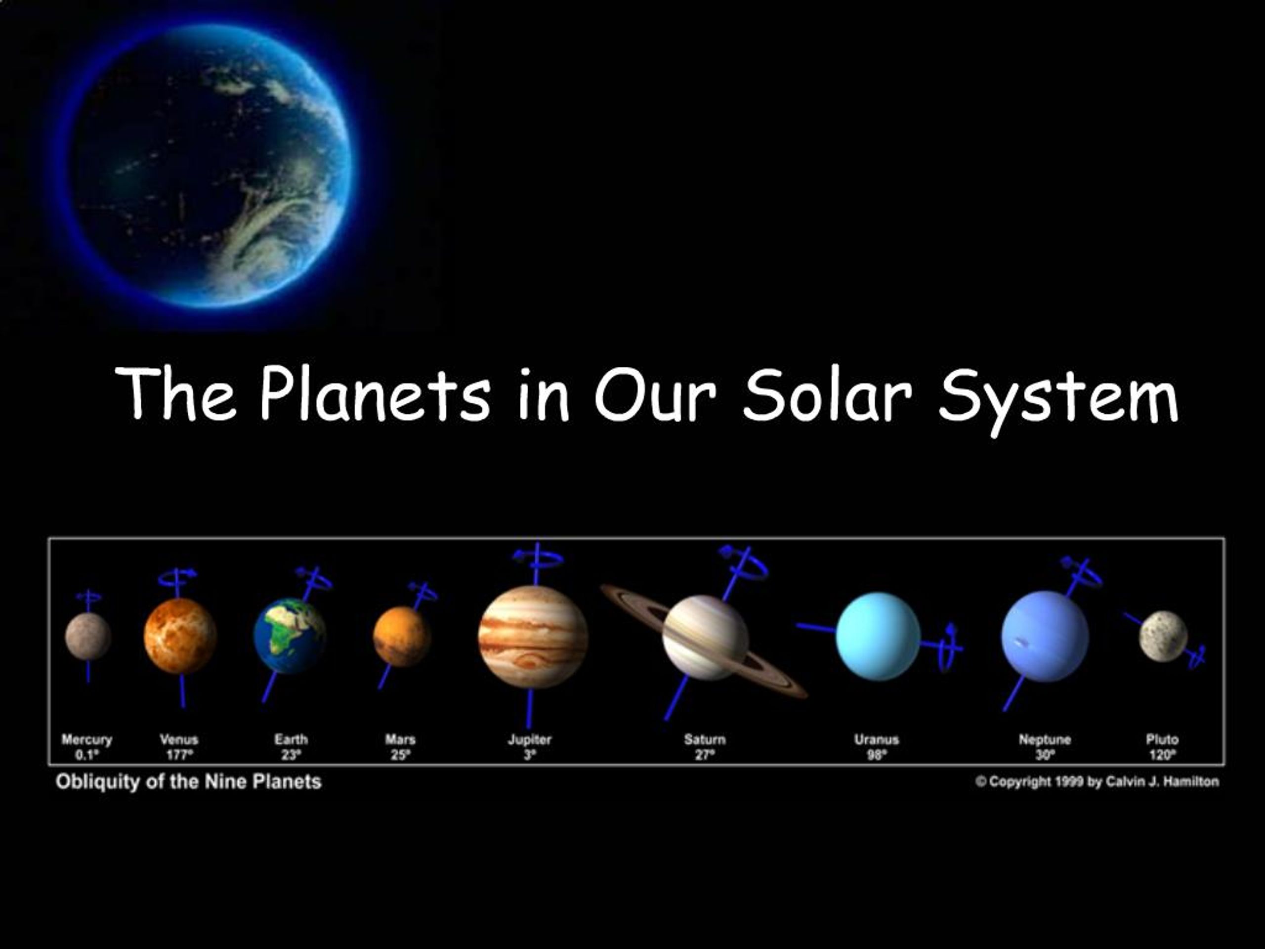 PPT - The Planets in Our Solar System PowerPoint Presentation, free ...