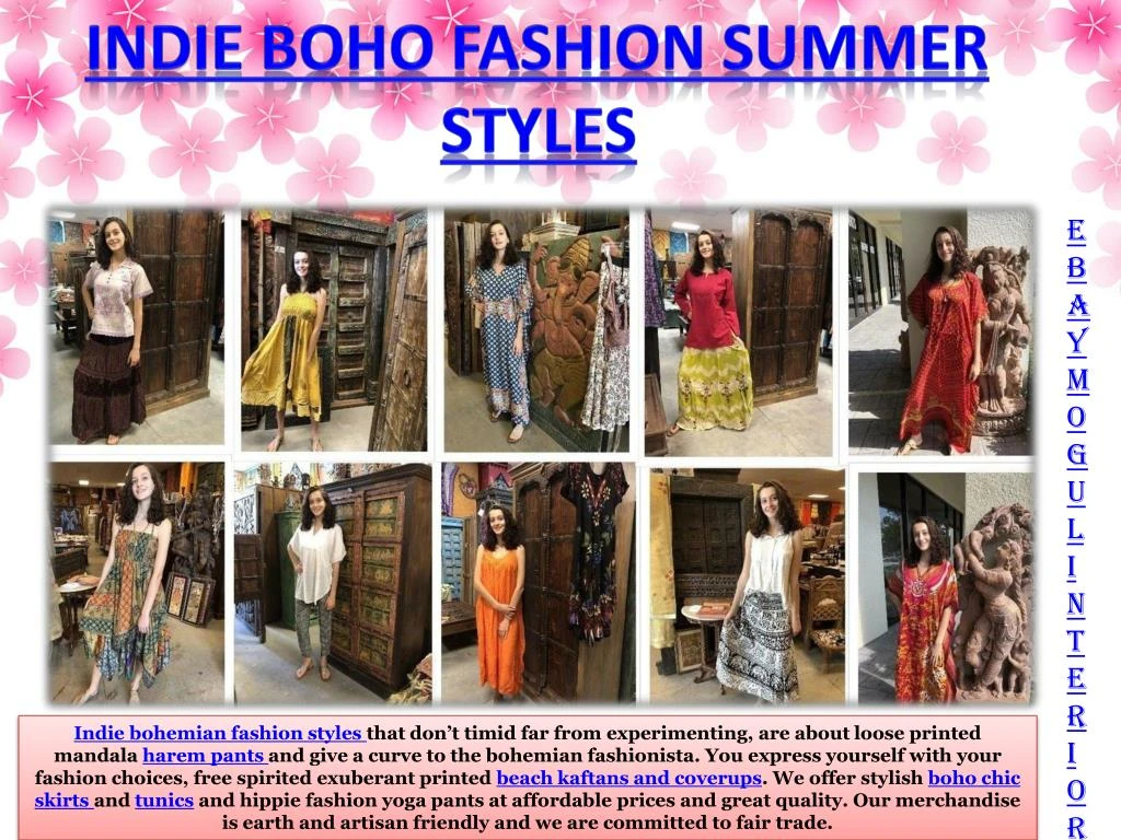 indie boho fashion summer styles