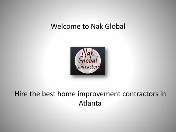 Duct Replacement Atlanta at Nakglobal.co