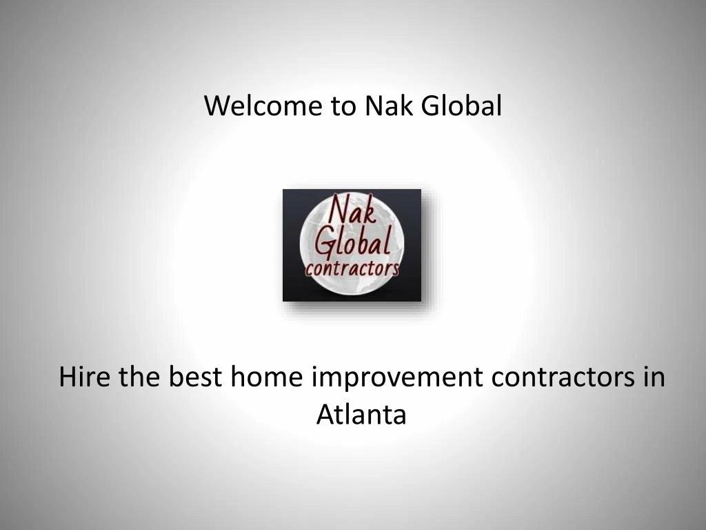 welcome to nak global