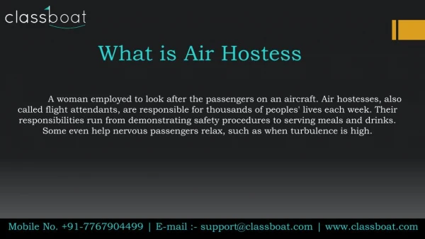 Best air hostess training institute in pune