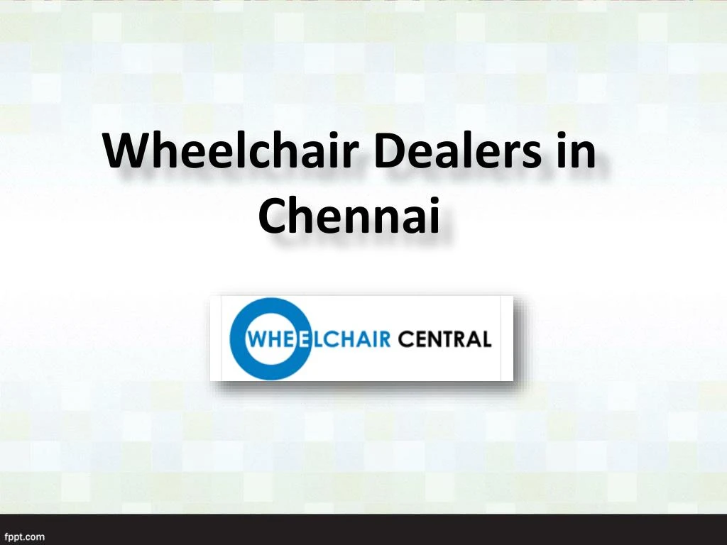 wheelchair dealers in chennai
