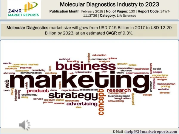 Molecular Diagnostics Industry to 2023