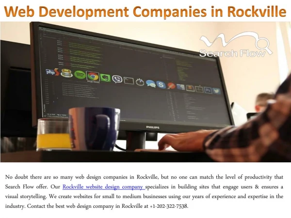 Web Development Companies in Rockville