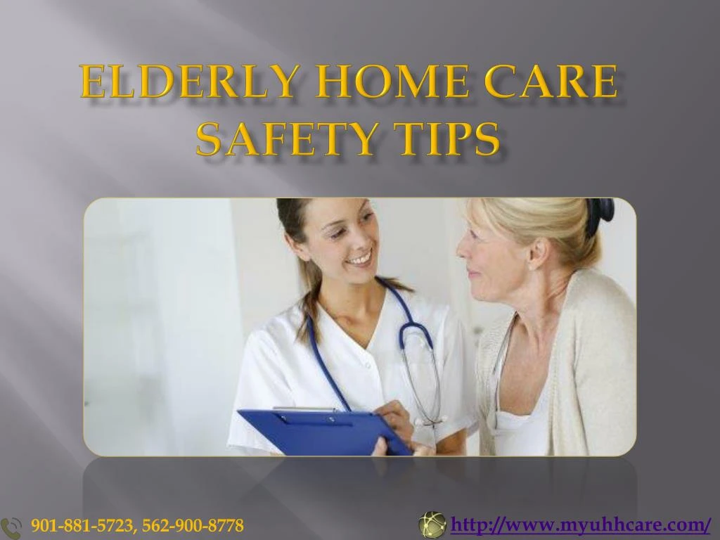 elderly home care safety tips