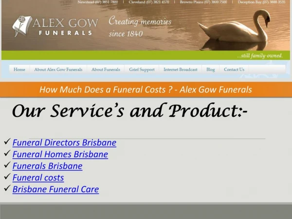 How Much Does a Funeral Costs ? - Alex Gow Funerals