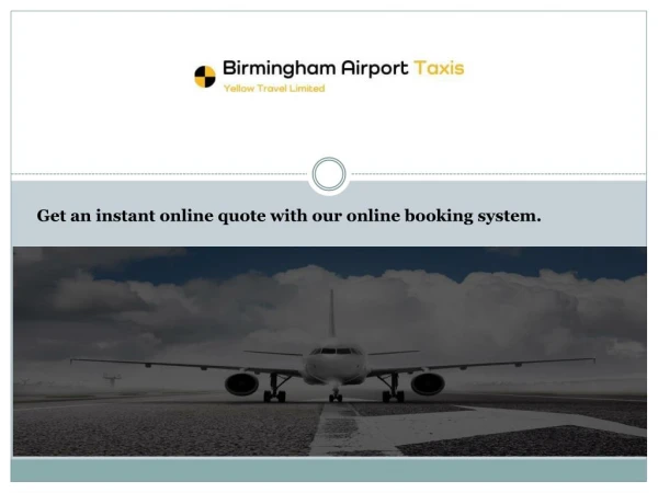 Birmingham to Manchester Airport Taxi