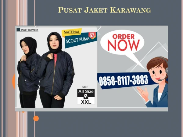 0858-8117-3883 | Produsen Jaket Muslimah Siap Kirim Ke Purwasari Kabupaten Karawang