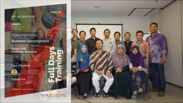 Promo 62812 8214 5265 || Pelatihan Digital Marketing Di Indonesia Jakarta 2018, Pelatihan Digital Marketing Education 2