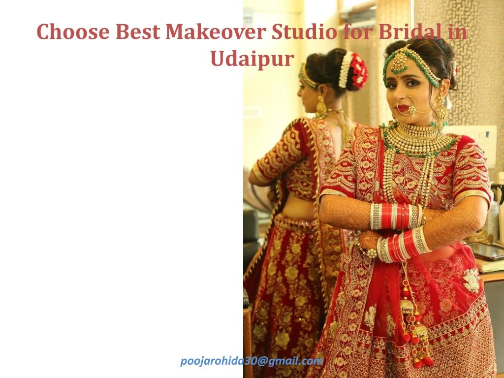 choose best makeover studio for bridal in udaipur