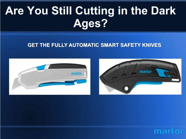 Smart Safety Utility Knive by Martor USA