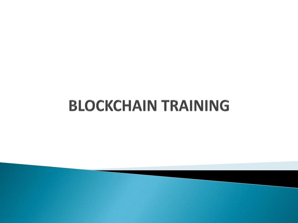 blockchain training