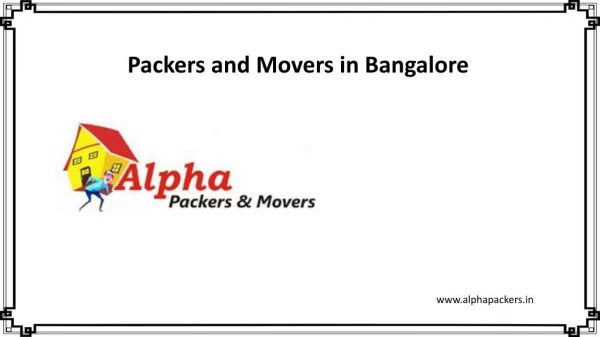 packers and movers in bangalore for local shifting