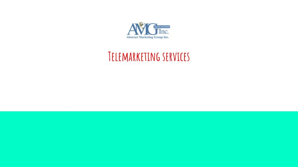 telemarketing services
