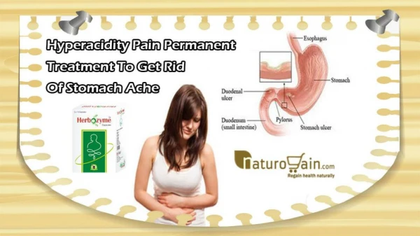 Hyperacidity Pain Permanent Treatment to Get Rid of Stomach Ache