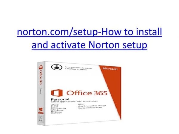 norton.com/setup-How to install and activate Norton setup