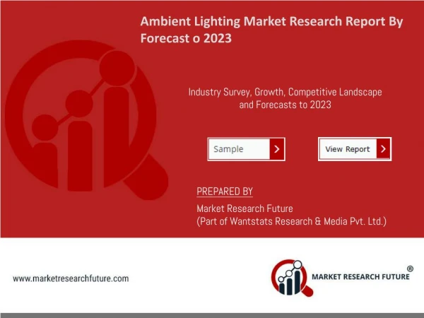 Ambient Lighting Market