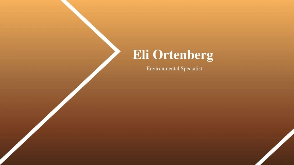 eli ortenberg