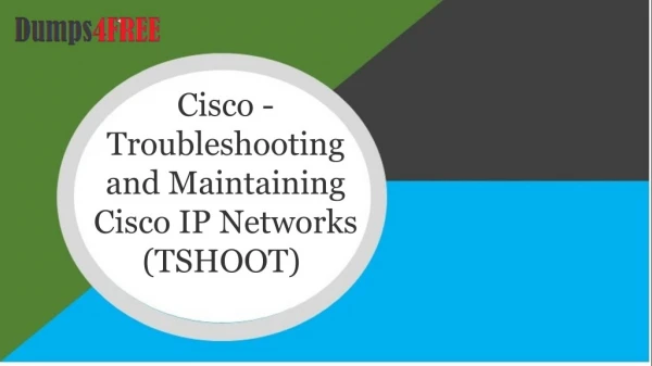 If You Want To Pass Cisco 300-135 Braindumps In First Attempt