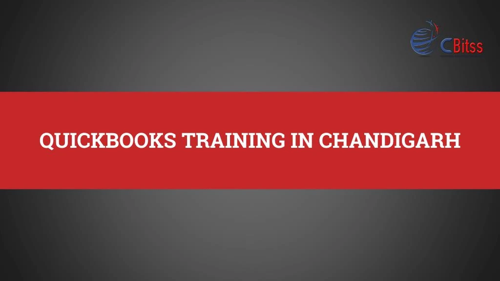 quickbooks training in chandigarh