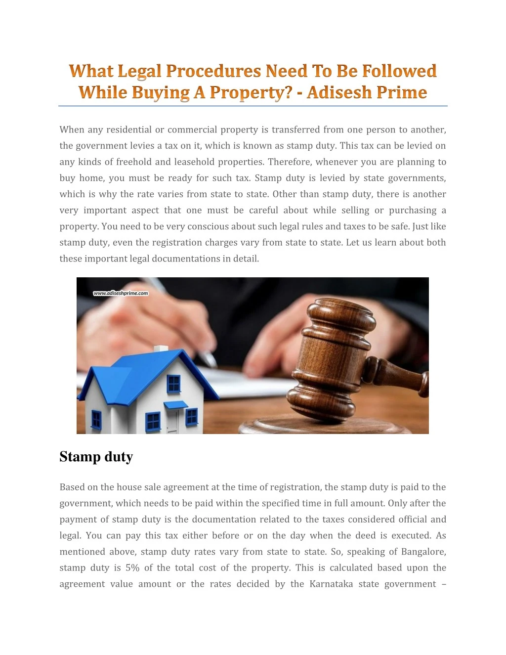 when any residential or commercial property
