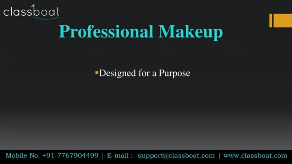Professional Makeup Courses in Pune