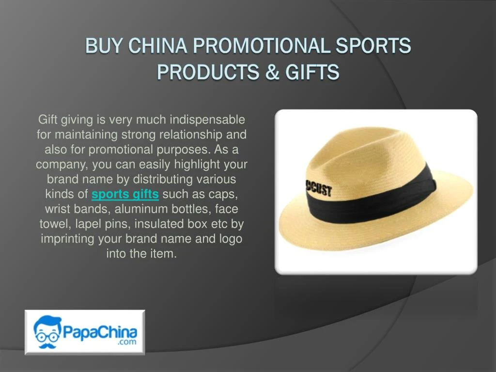 buy china promotional sports products gifts