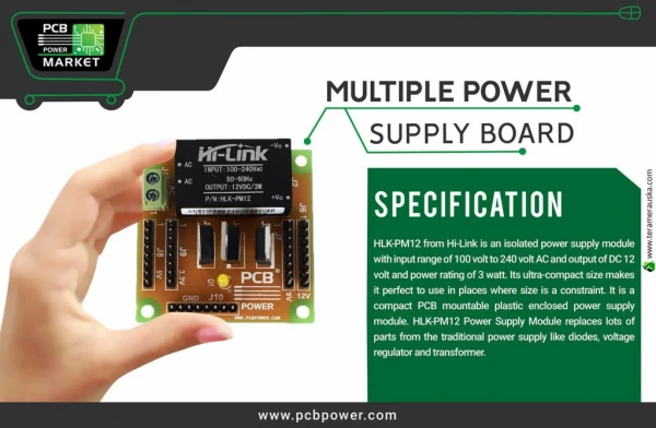Multiple Power Supply Board - PCB Power Market