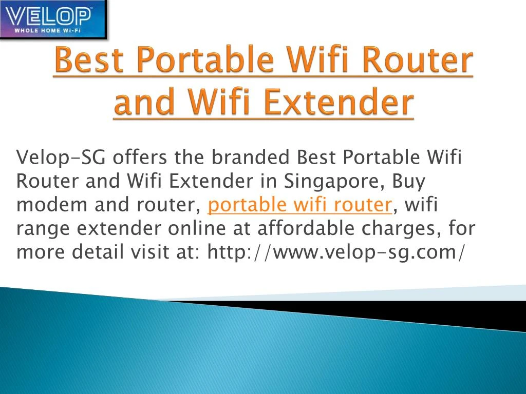 best portable wifi router and wifi extender
