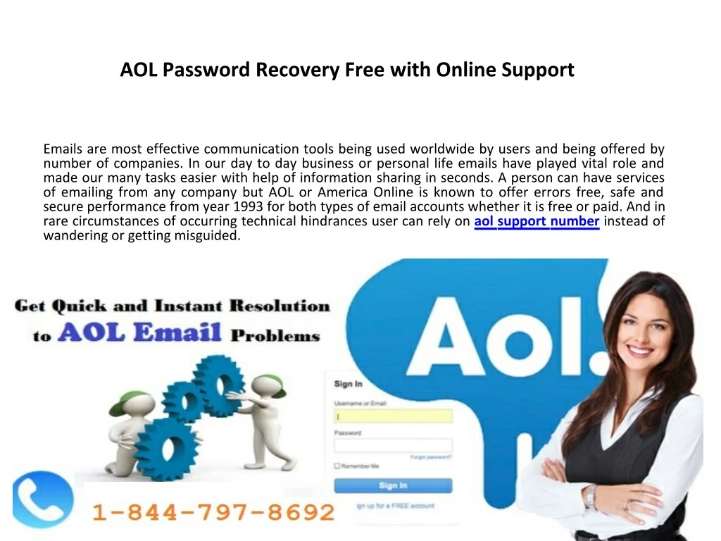 aol password recovery free with online support
