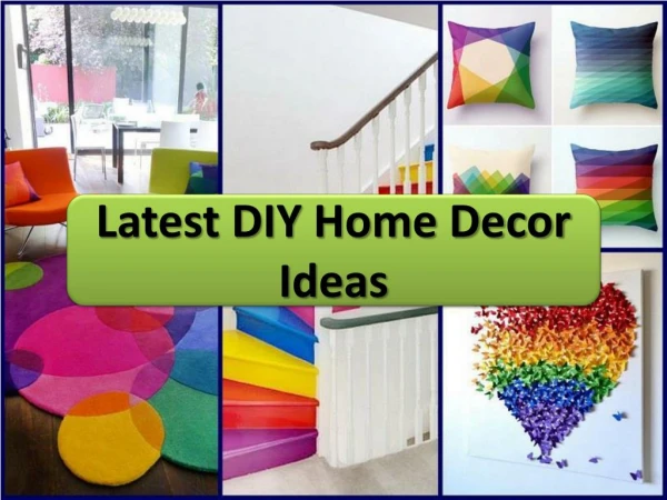 Latest DIY Home Decor Ideas