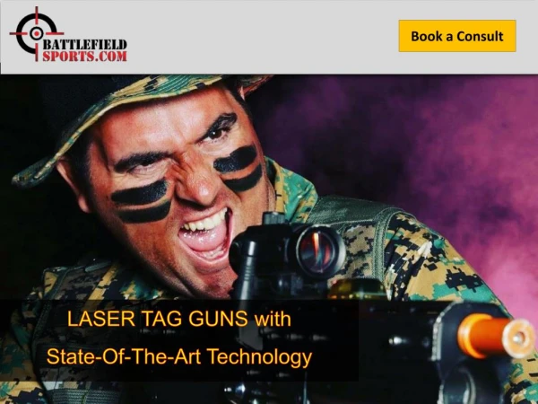 LASER TAG GUNS with State-Of-The-Art Technology