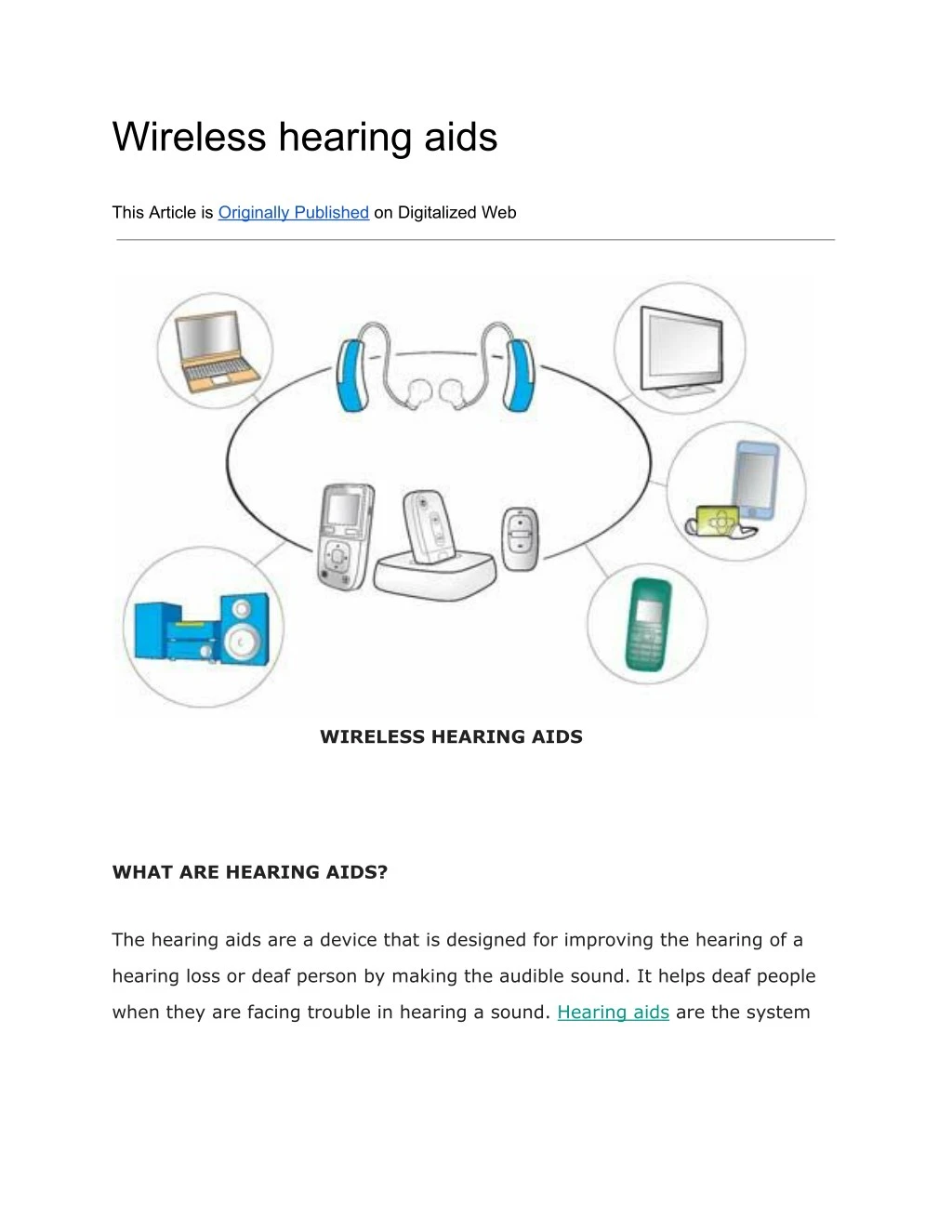 wireless hearing aids