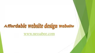 Affordable website design website