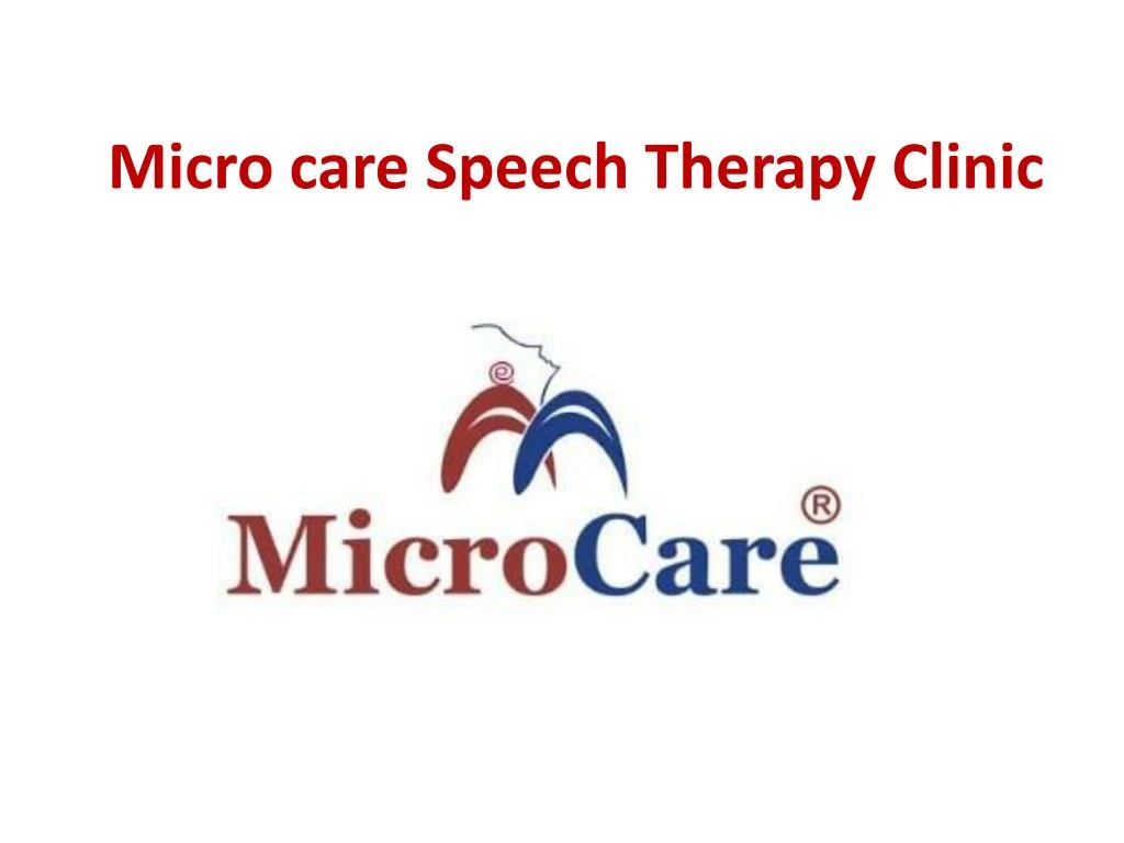 micro care speech t herapy c linic