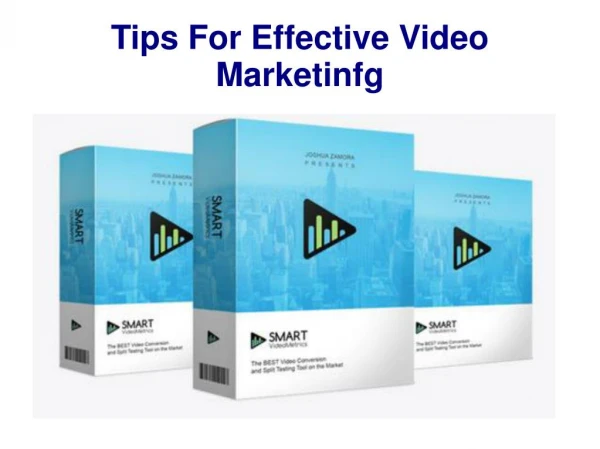 The Advantages of Video Marketing