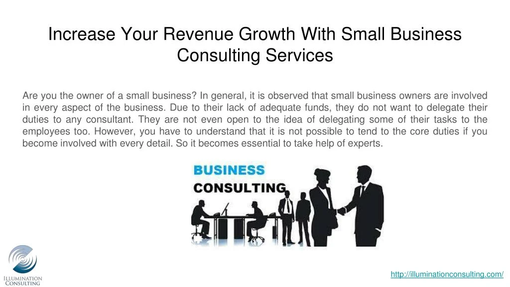 increase your revenue growth with small business consulting services