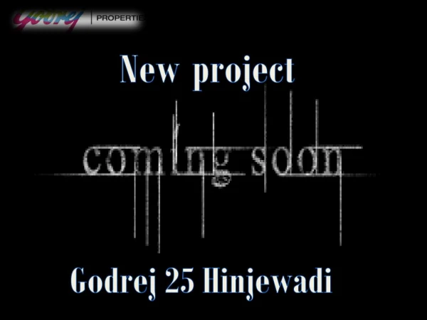 Godrej 25 Hinjewadi Residential Project Pune