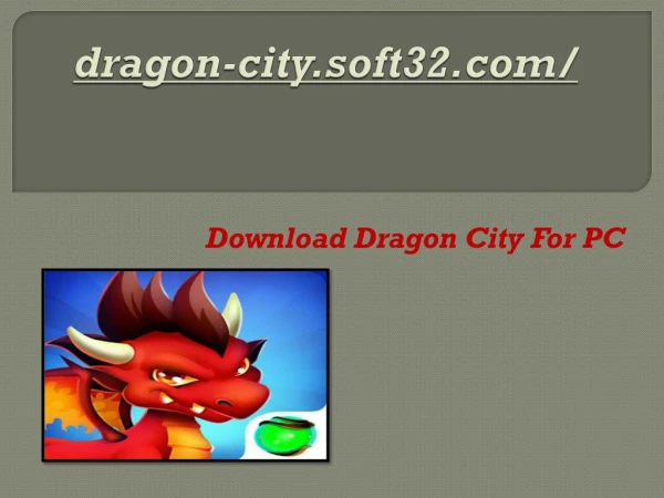 Play Dragon City On PC