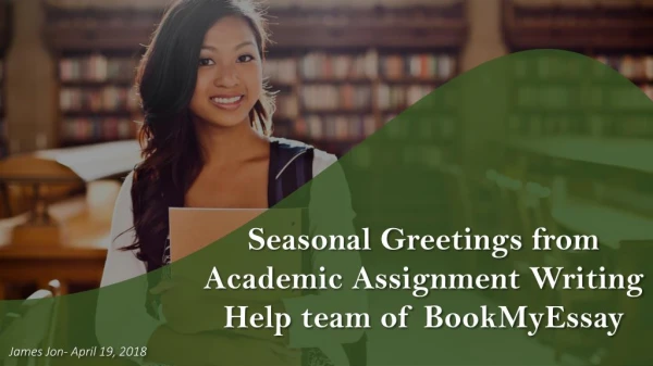 Attain Academic Assignment Writing Help from BookMyEssay