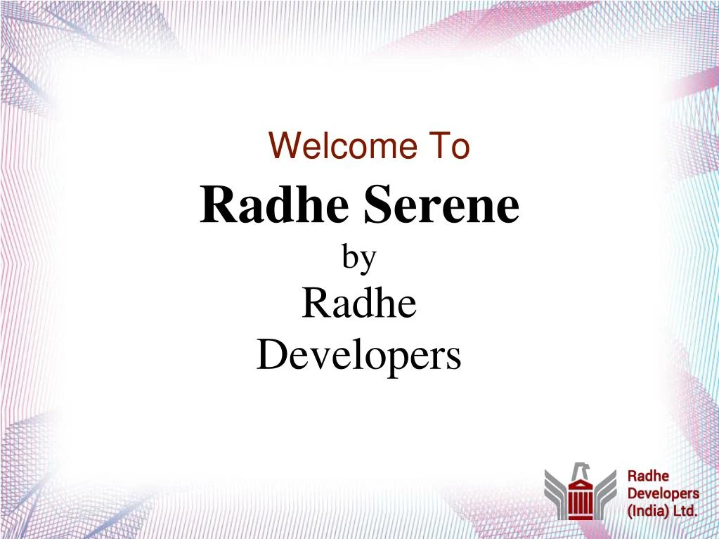 radhe serene by radhe developers