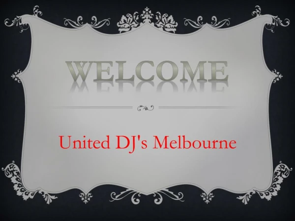 Top Professional wedding Dj in Pascoe Vale