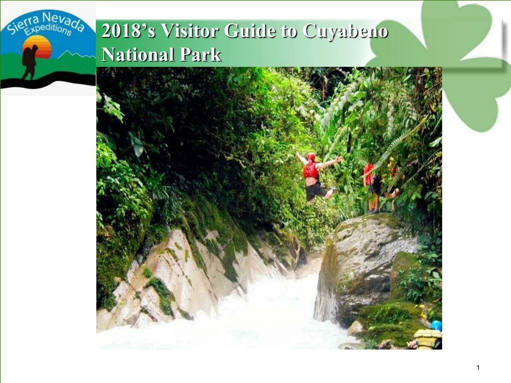 2018 s visitor guide to cuyabeno national park
