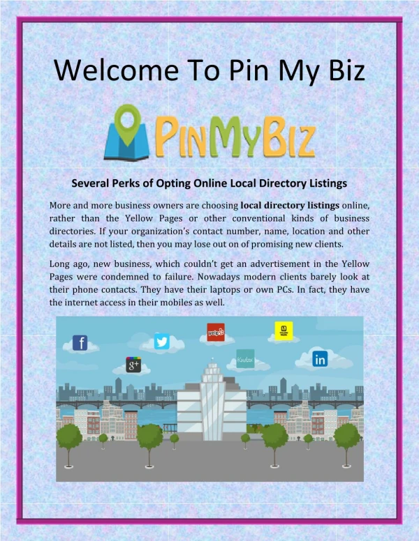 Citation building- pinmybiz com