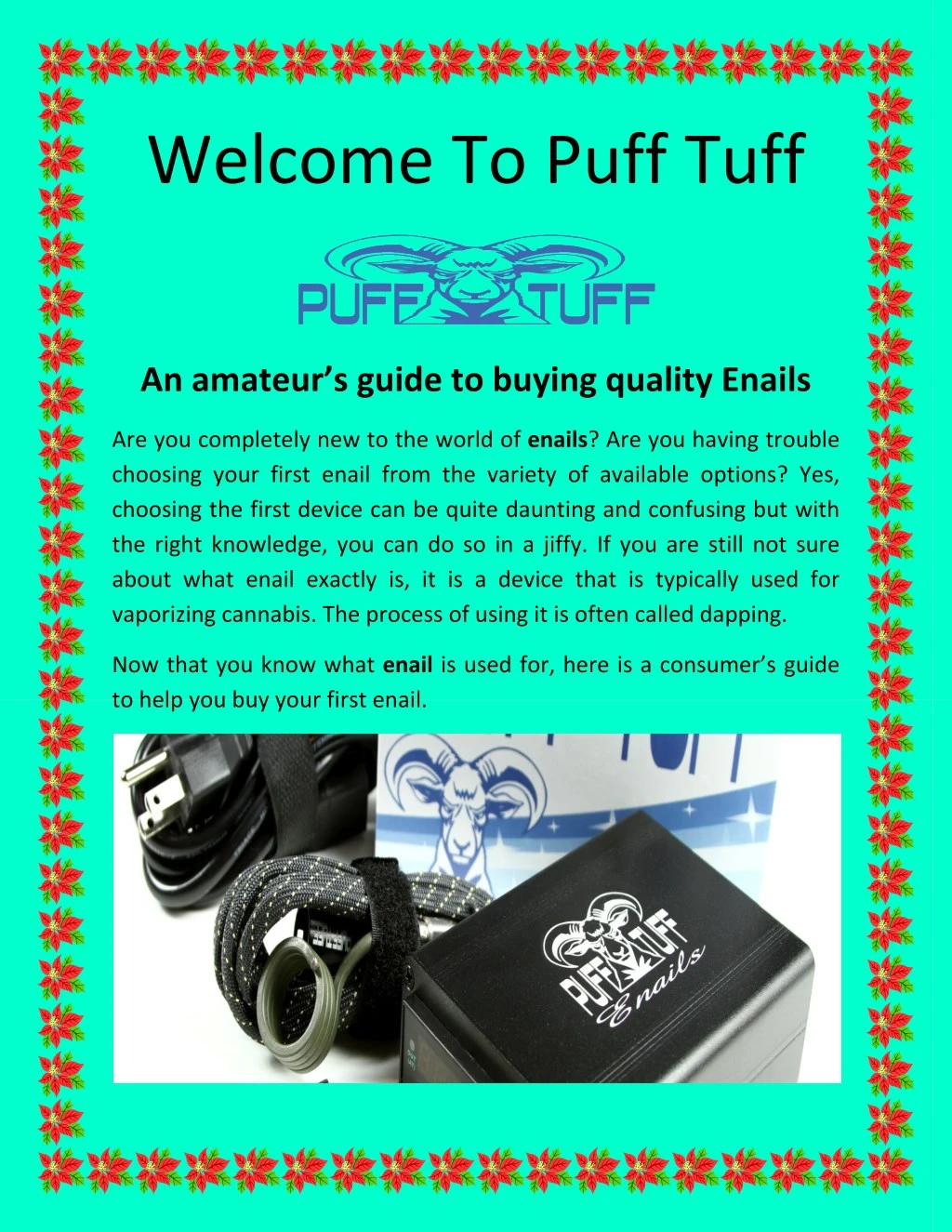 welcome to puff tuff